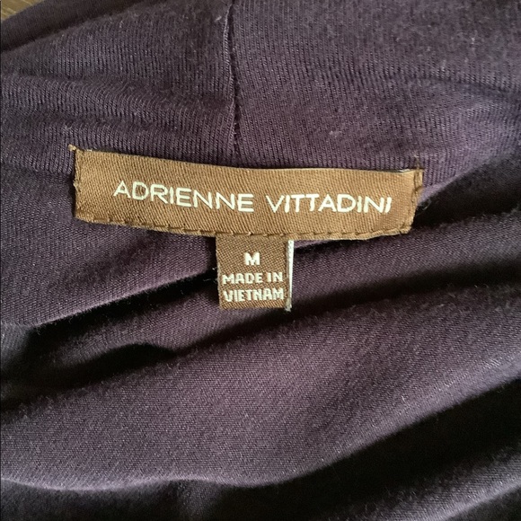 Dark Purple Adrienne Vittadini Shirt - Picture 4 of 5